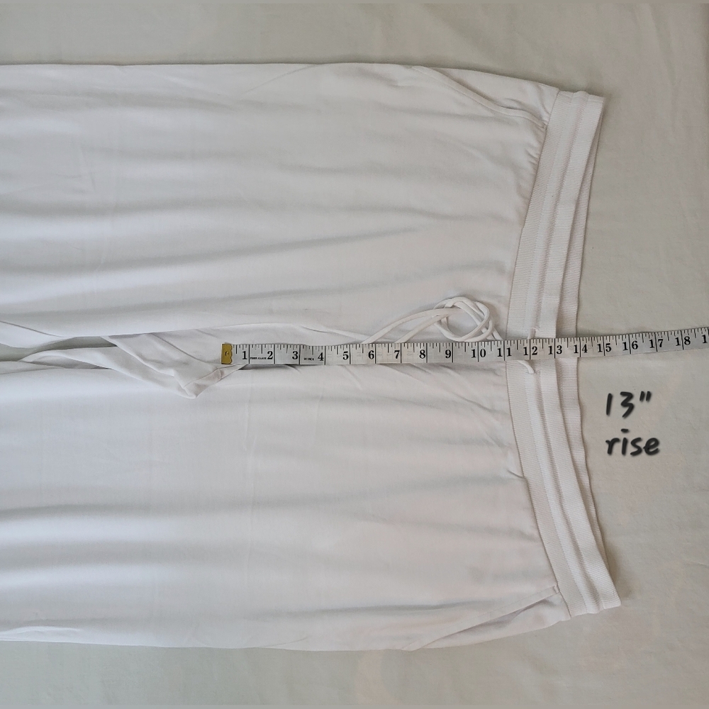 Talbots Haven Well Within 100% Cotton White Joggers NEW Size XXL - Picture 8 of 10